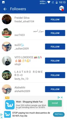 Followers and Unfollowers Analytics for Instagram android App screenshot 1