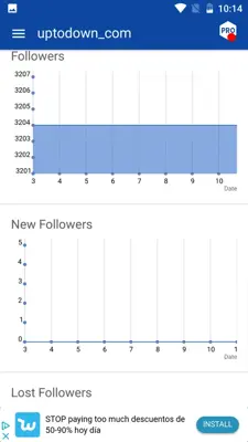 Followers and Unfollowers Analytics for Instagram android App screenshot 2