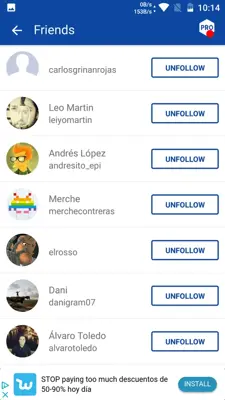 Followers and Unfollowers Analytics for Instagram android App screenshot 4